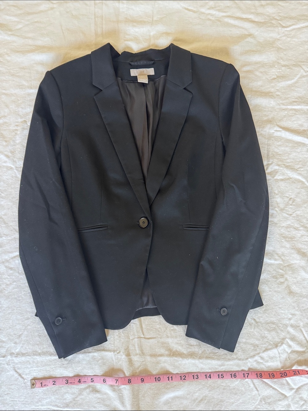 H&M Black Single-Button Women's Blazer